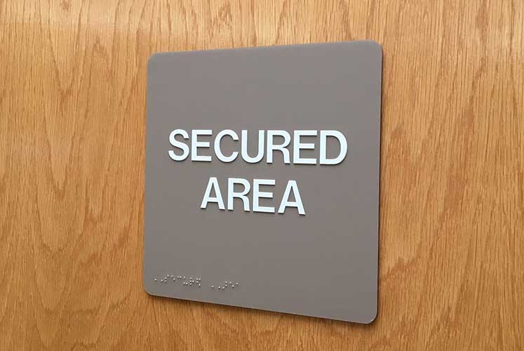 interior signs